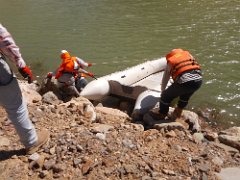 Levantamiento Batimétrico Monohaz de Embalse Checras - Lima 2017